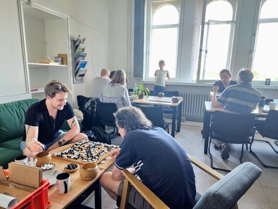 Our Go evening in the Welfenschloss